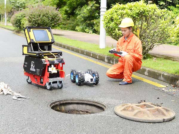 涞源管道机器人检测